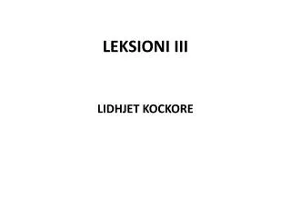 leksioni iii