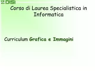 curriculum grafica e immagini