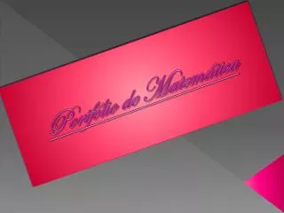 portf lio de matem tica