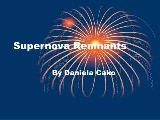 Supernova Remnants