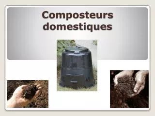 composteurs domestiques