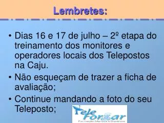 lembretes