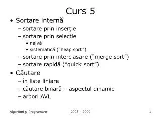 curs 5