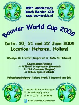 Bouvier World Cup 2008