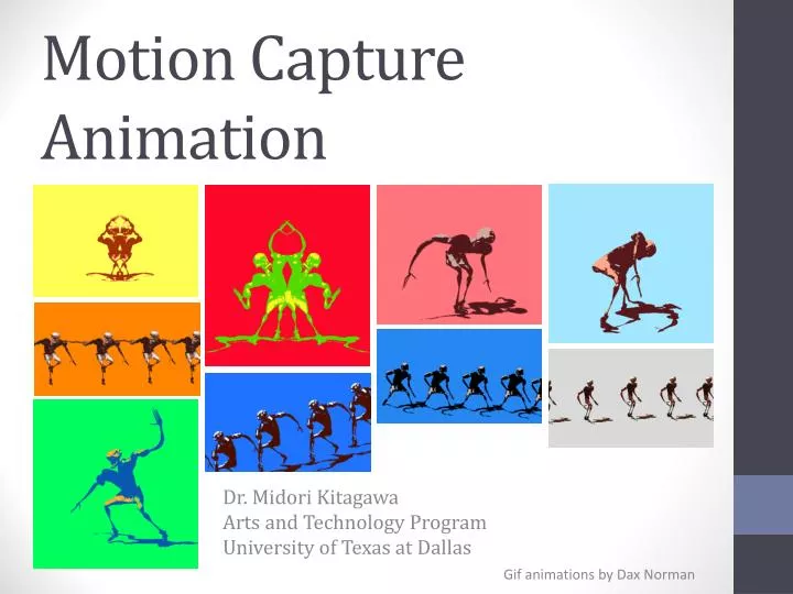 motion capture animation