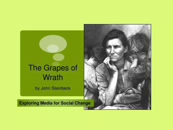 the grapes of wrath by john steinbeck