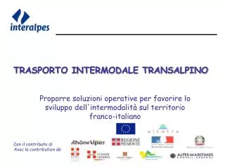 trasporto intermodale transalpino