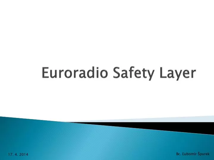 euroradio safety layer
