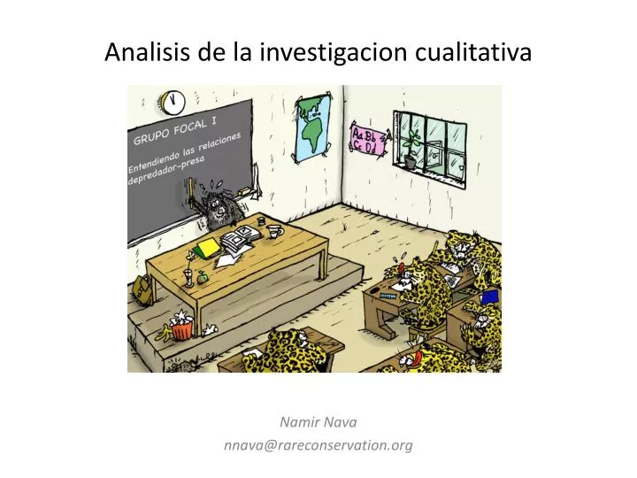 analisis de la investigacion cualitativa