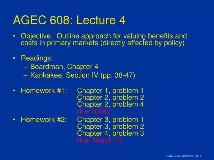 agec 608 lecture 4
