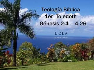 teolog a b blica 1er toledoth