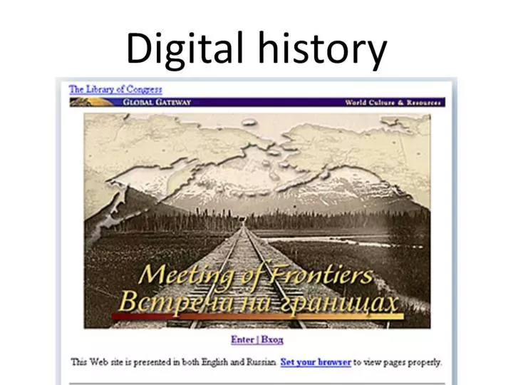 digital history