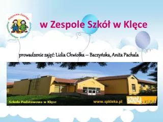 w zespole szk w kl ce