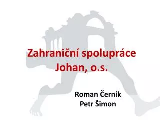 zahrani n spolupr ce johan o s