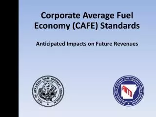 Corporate Average Fuel Economy (CAFE) Standards
