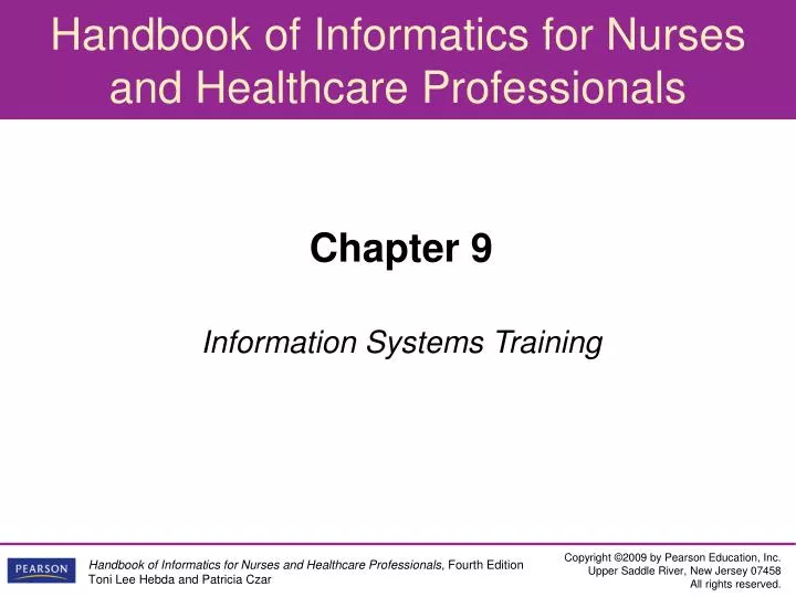 chapter 9 information systems training