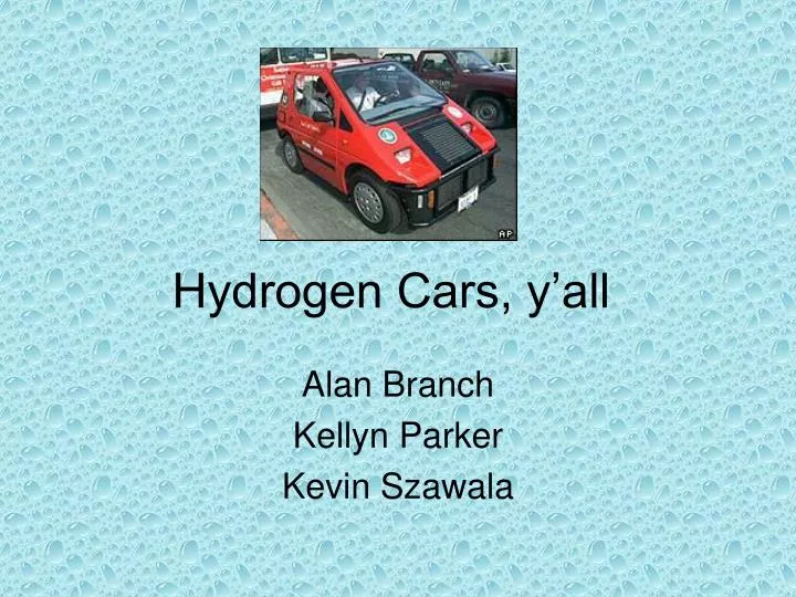 hydrogen cars y all