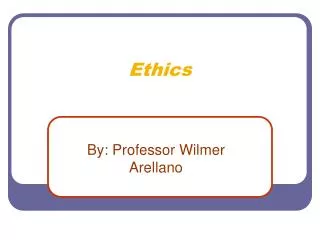 Ethics