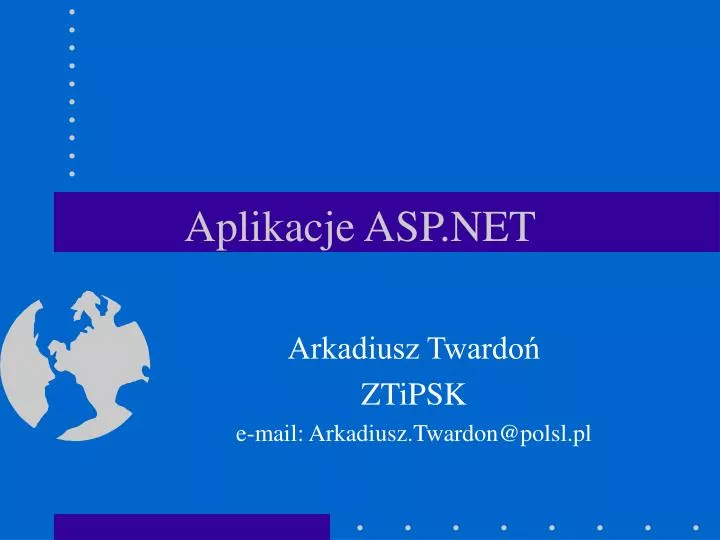 aplikacje asp net