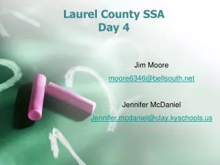 Laurel County SSA Day 4