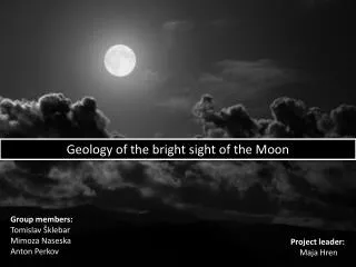 Geology of the bright sight of the Moon