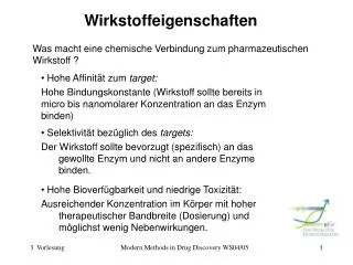 wirkstoffeigenschaften