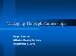 Managing Through Partnerships - slide 1
