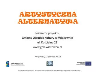 artystyczna alternatywa