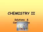 CHEMISTRY II - slide 1