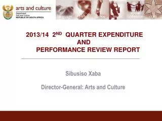 2013/14 2 ND QUARTER EXPENDITURE AND PERFORMANCE REVIEW REPORT