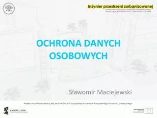 ochrona danych osobowych