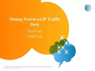 Mining Port-level IP Traffic Data