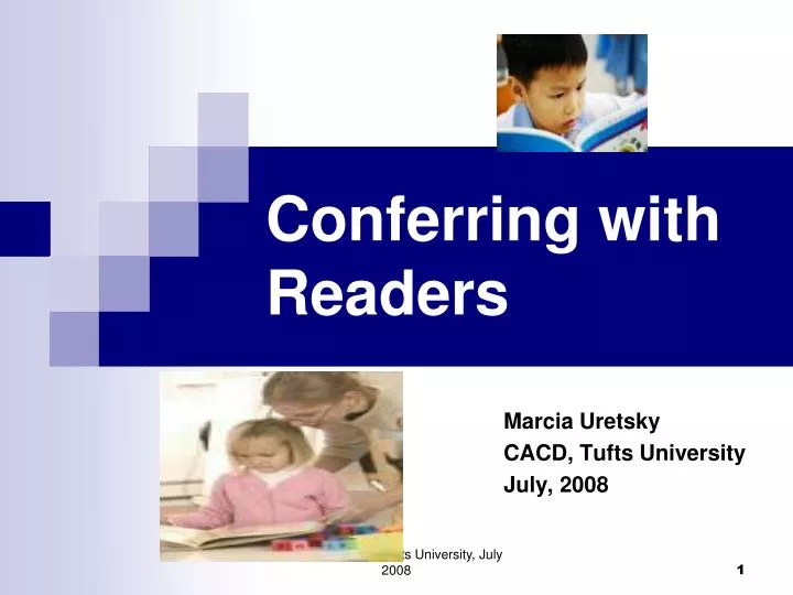 conferring with readers