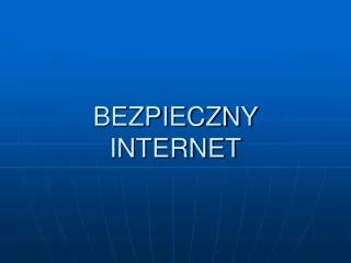 bezpieczny internet