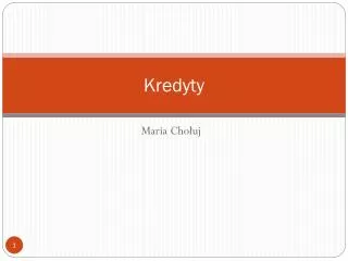 kredyty