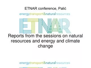 ETNAR conference, Pali?