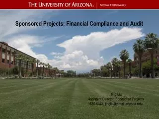 Sponsored Projects: Financial Compliance and Audit