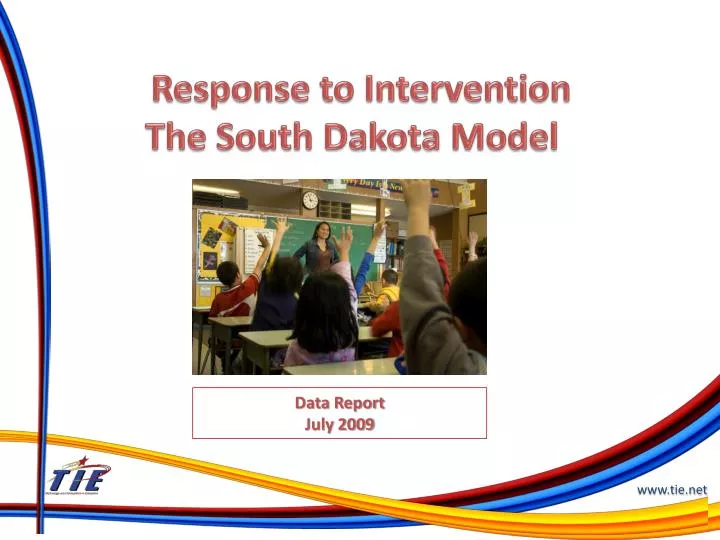 response to intervention the south dakota model