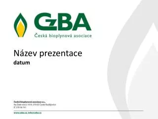 n zev prezentace datum