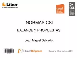 normas csl