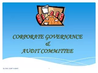CORPORATE GOVERNANCE &amp; AUDIT COMMITTEE
