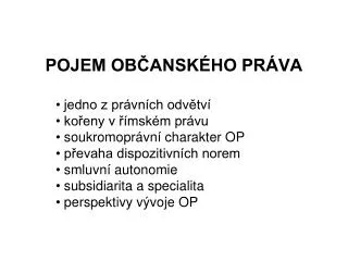 pojem ob ansk ho pr va