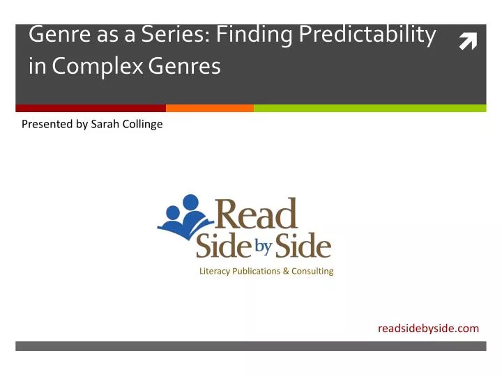 genre as a series finding predictability in complex genres