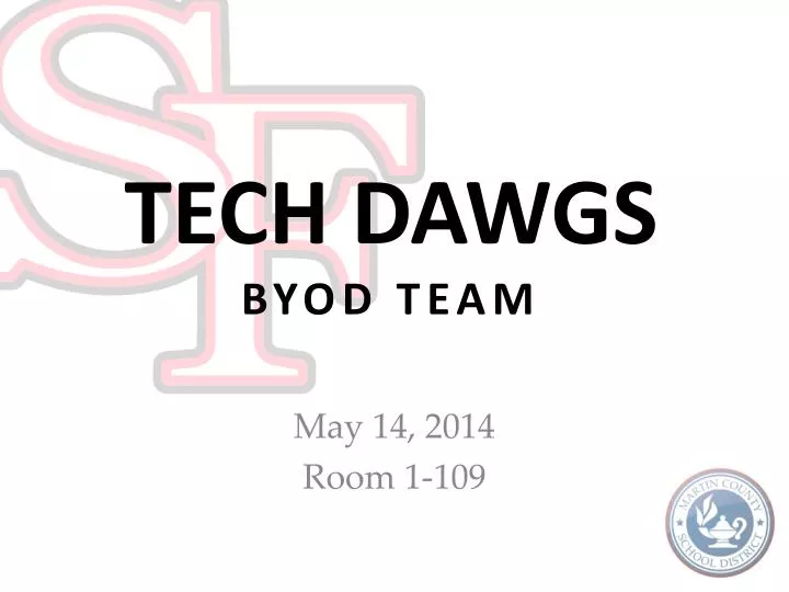 tech dawgs byod team