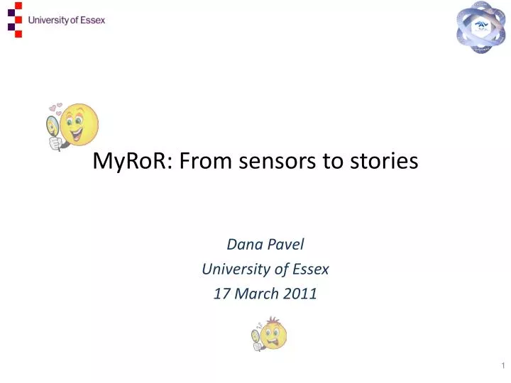 myror from sensors to stories
