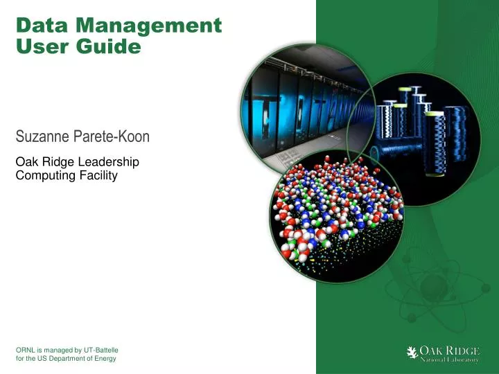 data management user guide
