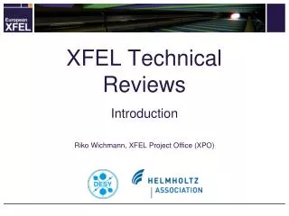 XFEL Technical Reviews