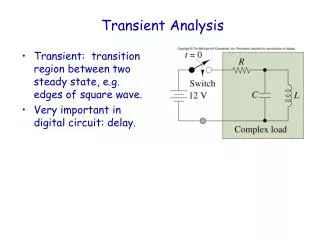 Transient Analysis
