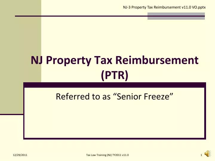nj property tax reimbursement ptr