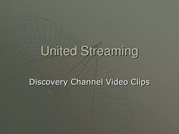 united streaming